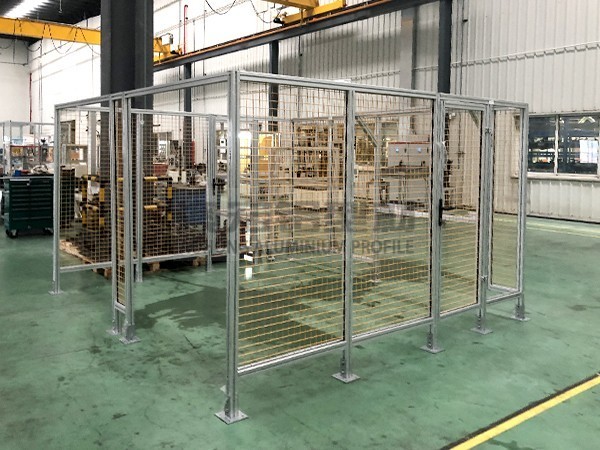 升降臺(tái)鋁型材圍欄 升降臺(tái)鋁型材圍欄